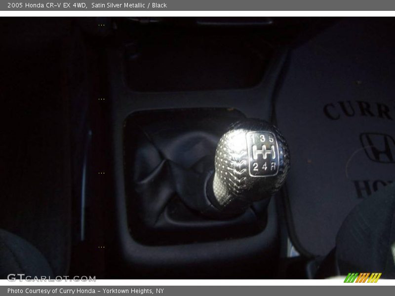 Satin Silver Metallic / Black 2005 Honda CR-V EX 4WD
