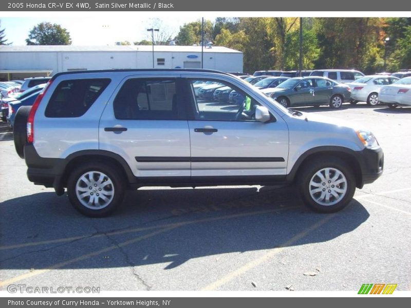 Satin Silver Metallic / Black 2005 Honda CR-V EX 4WD