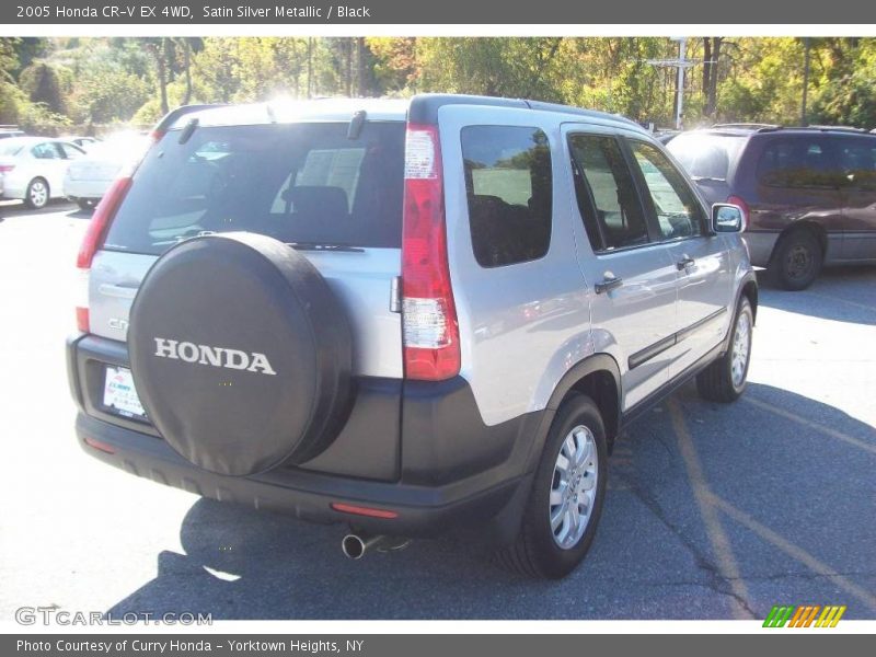 Satin Silver Metallic / Black 2005 Honda CR-V EX 4WD