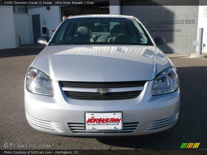 Ultra Silver Metallic / Gray 2008 Chevrolet Cobalt LS Sedan