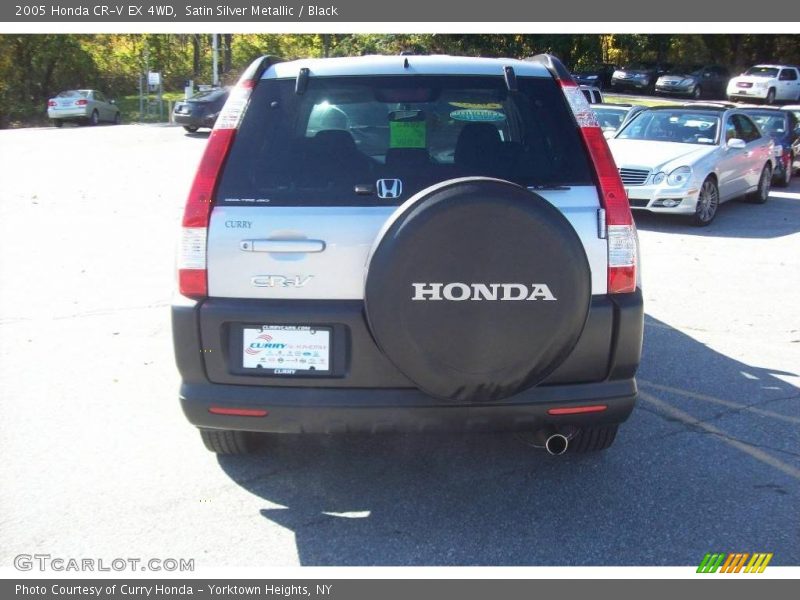 Satin Silver Metallic / Black 2005 Honda CR-V EX 4WD