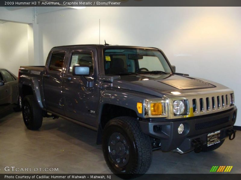 Graphite Metallic / Ebony/Pewter 2009 Hummer H3 T Adventure