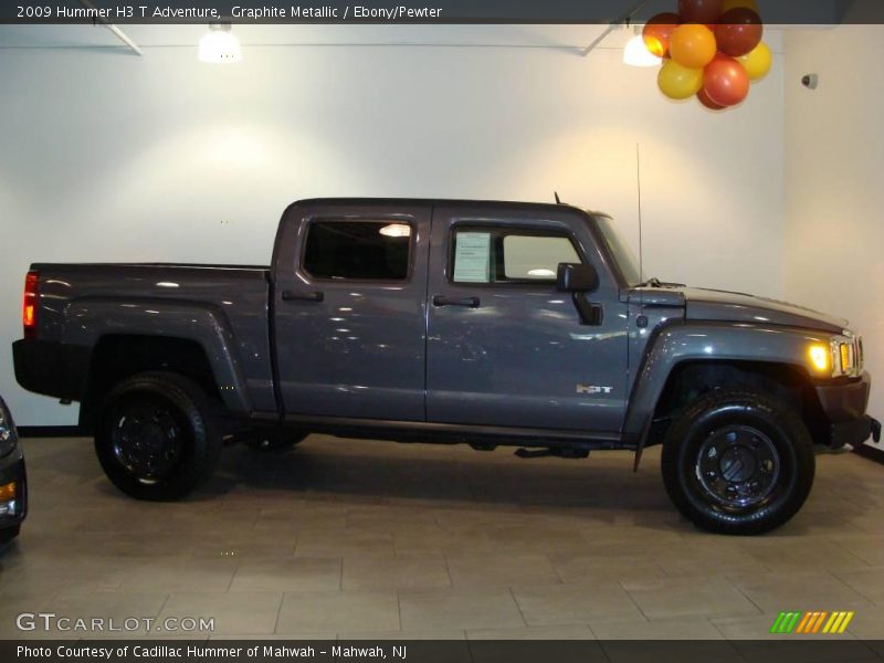 Graphite Metallic / Ebony/Pewter 2009 Hummer H3 T Adventure