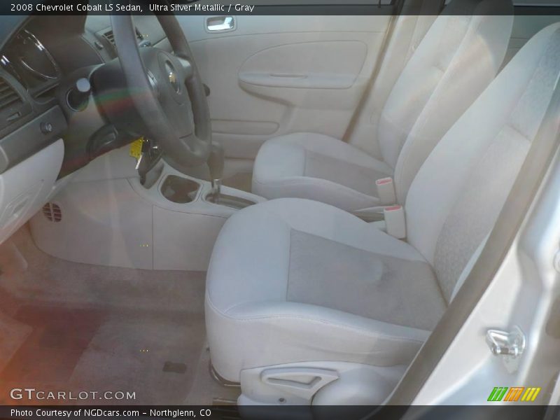 Ultra Silver Metallic / Gray 2008 Chevrolet Cobalt LS Sedan