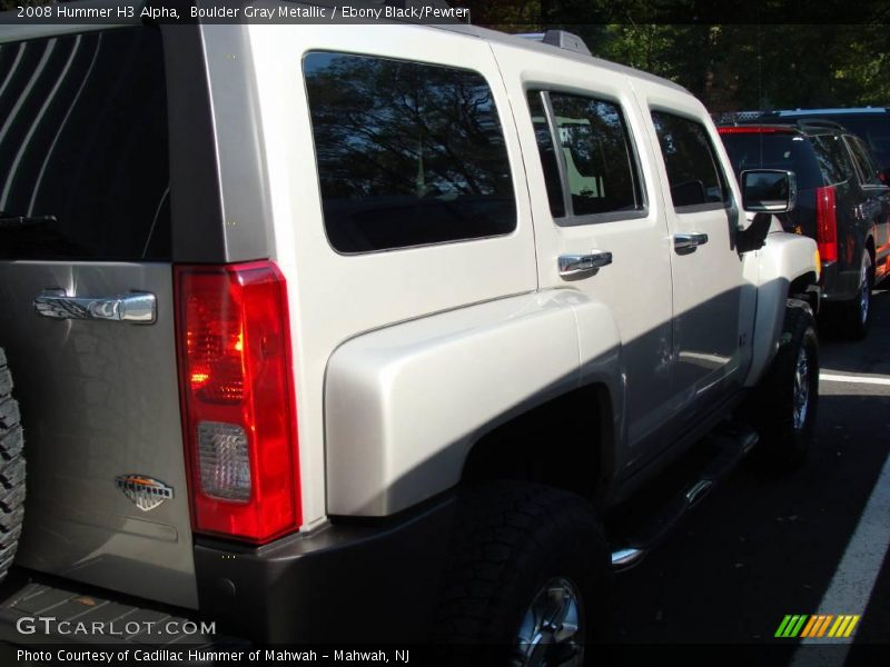 Boulder Gray Metallic / Ebony Black/Pewter 2008 Hummer H3 Alpha
