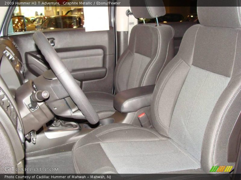 Graphite Metallic / Ebony/Pewter 2009 Hummer H3 T Adventure