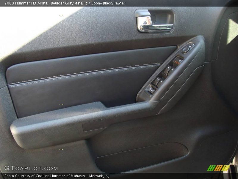 Boulder Gray Metallic / Ebony Black/Pewter 2008 Hummer H3 Alpha