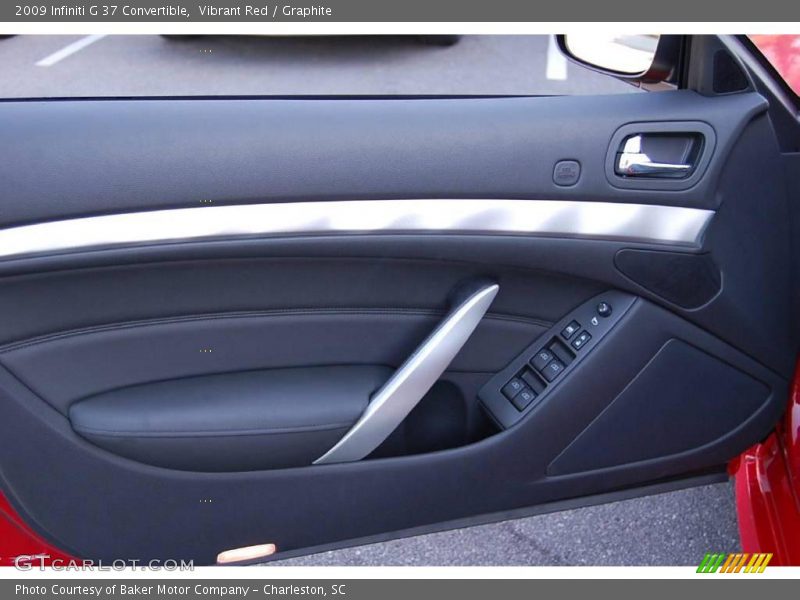 Vibrant Red / Graphite 2009 Infiniti G 37 Convertible