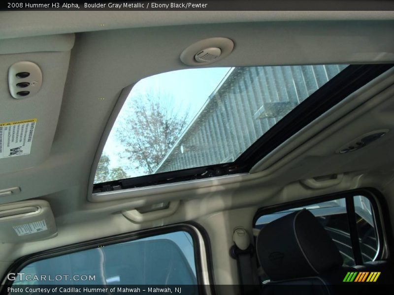 Boulder Gray Metallic / Ebony Black/Pewter 2008 Hummer H3 Alpha
