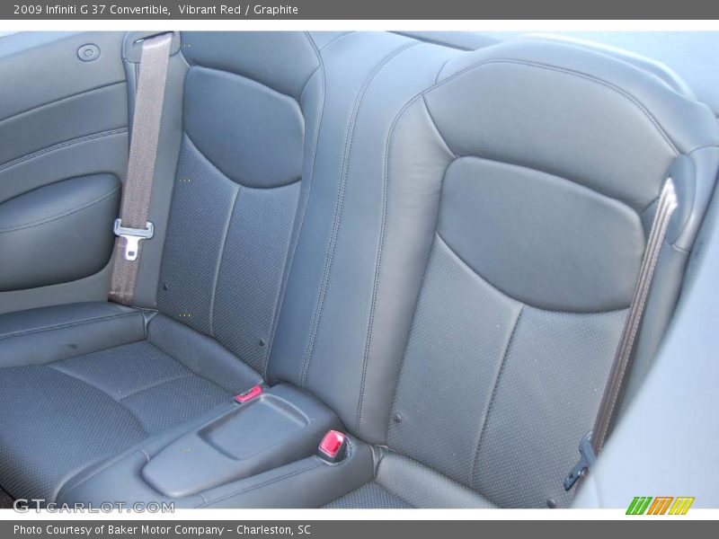Vibrant Red / Graphite 2009 Infiniti G 37 Convertible