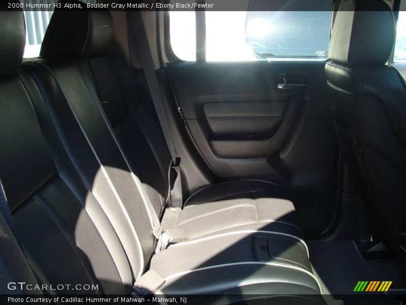 Boulder Gray Metallic / Ebony Black/Pewter 2008 Hummer H3 Alpha