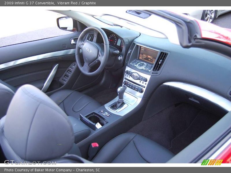 Vibrant Red / Graphite 2009 Infiniti G 37 Convertible