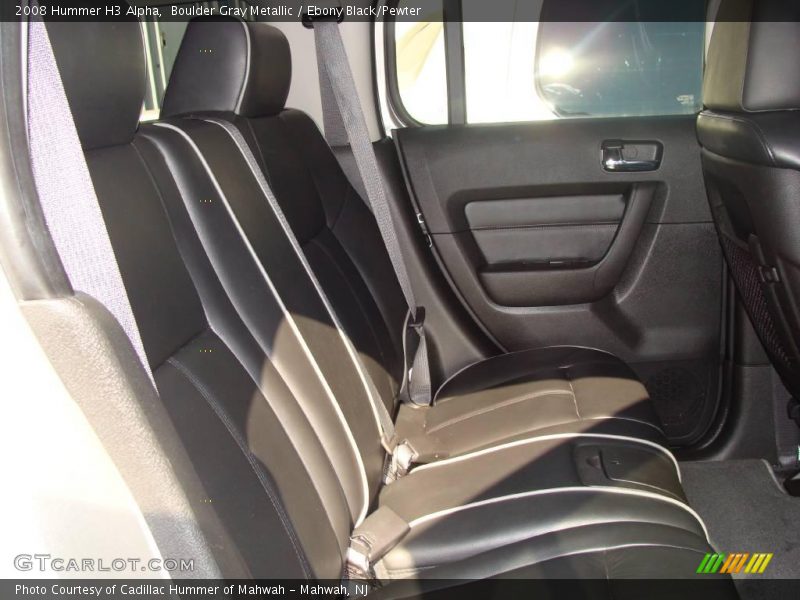 Boulder Gray Metallic / Ebony Black/Pewter 2008 Hummer H3 Alpha