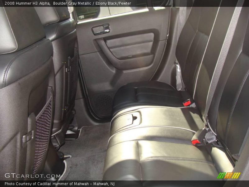 Boulder Gray Metallic / Ebony Black/Pewter 2008 Hummer H3 Alpha