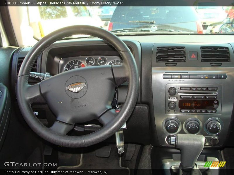 Boulder Gray Metallic / Ebony Black/Pewter 2008 Hummer H3 Alpha