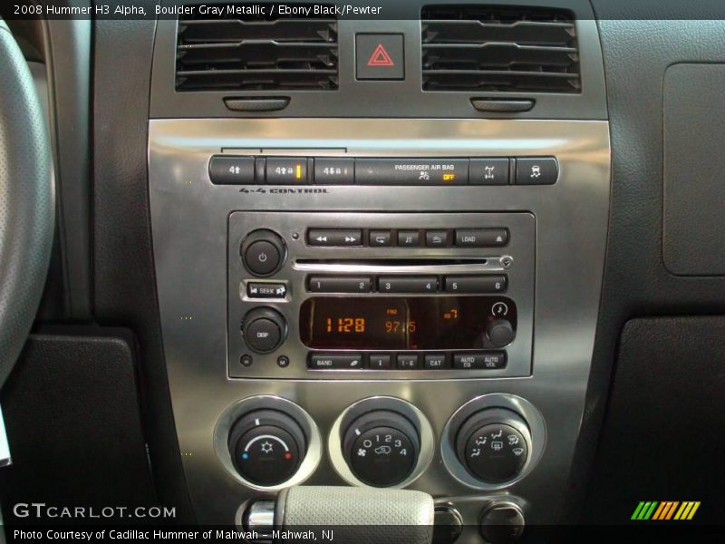 Boulder Gray Metallic / Ebony Black/Pewter 2008 Hummer H3 Alpha