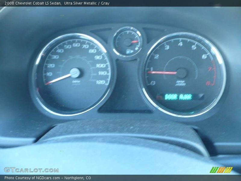 Ultra Silver Metallic / Gray 2008 Chevrolet Cobalt LS Sedan