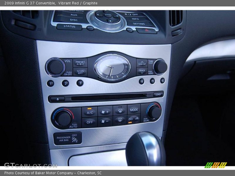 Vibrant Red / Graphite 2009 Infiniti G 37 Convertible