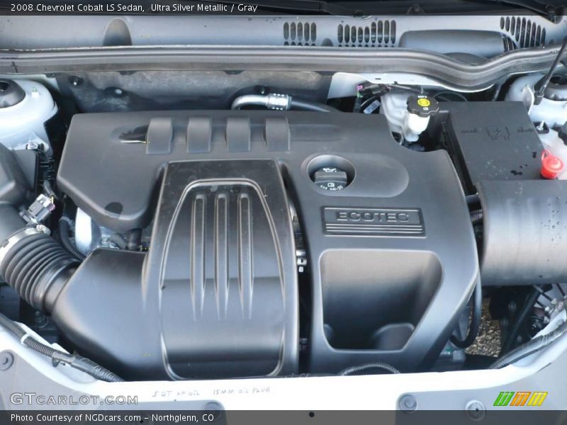 Ultra Silver Metallic / Gray 2008 Chevrolet Cobalt LS Sedan