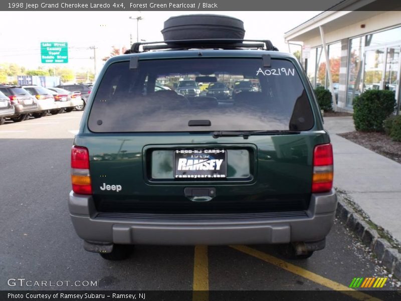 Forest Green Pearlcoat / Black 1998 Jeep Grand Cherokee Laredo 4x4