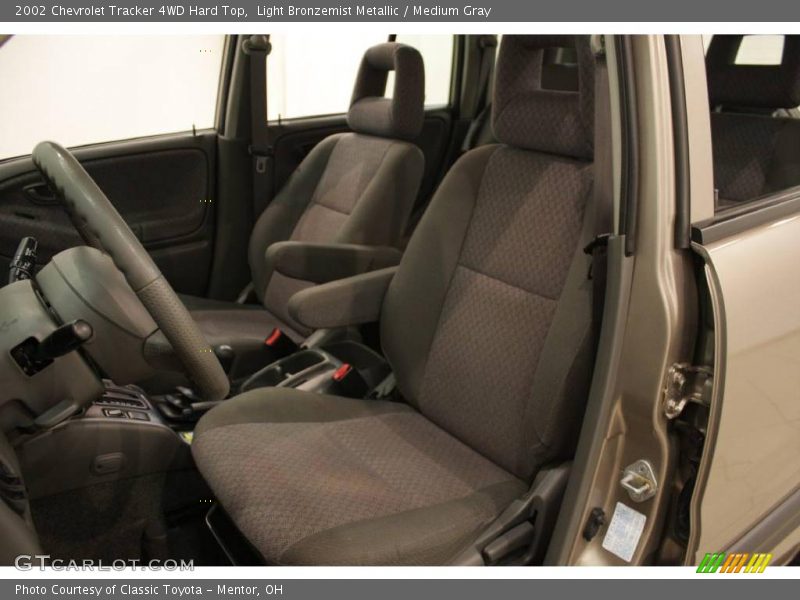 Light Bronzemist Metallic / Medium Gray 2002 Chevrolet Tracker 4WD Hard Top