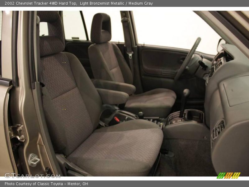 Light Bronzemist Metallic / Medium Gray 2002 Chevrolet Tracker 4WD Hard Top