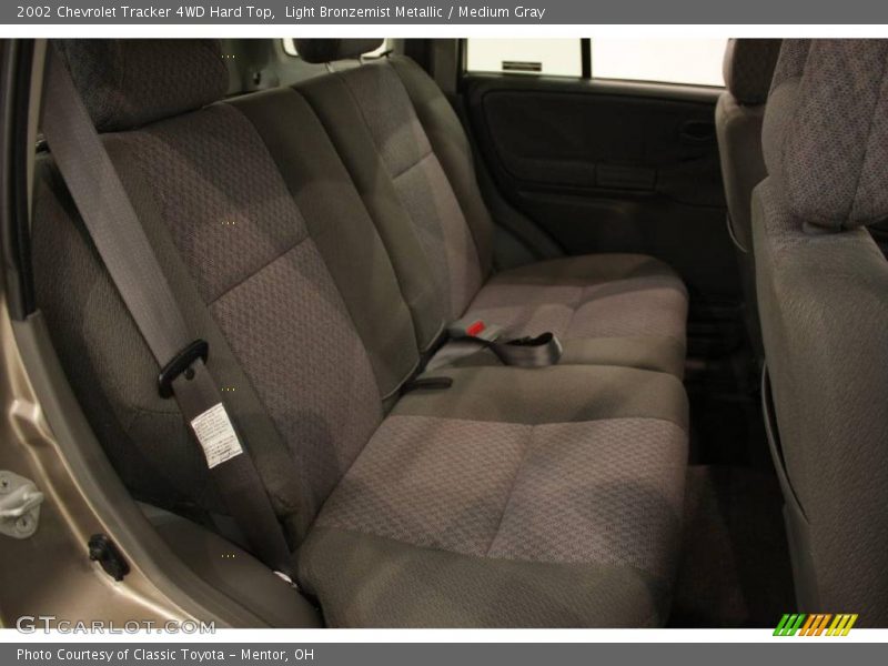 Light Bronzemist Metallic / Medium Gray 2002 Chevrolet Tracker 4WD Hard Top
