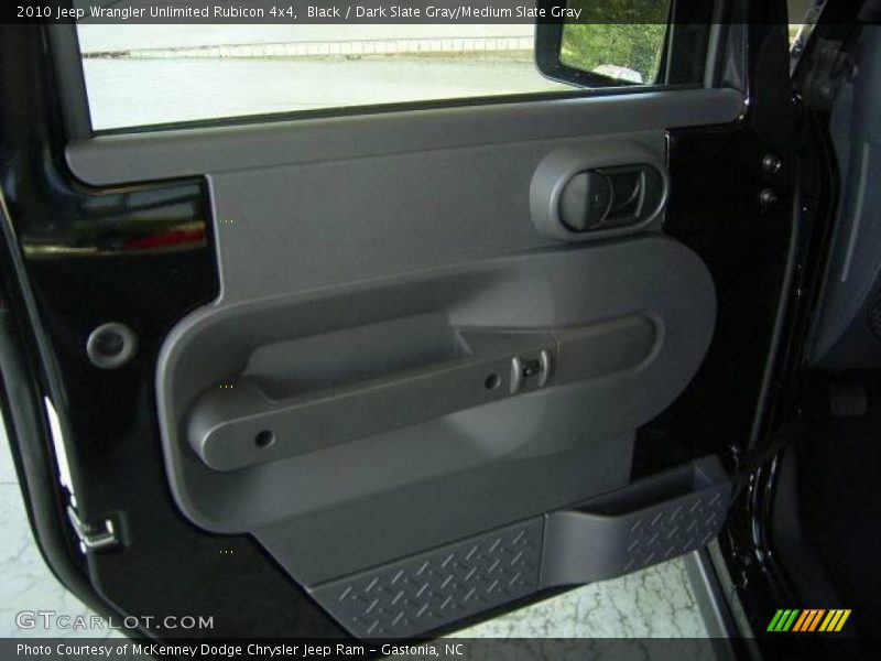 Black / Dark Slate Gray/Medium Slate Gray 2010 Jeep Wrangler Unlimited Rubicon 4x4