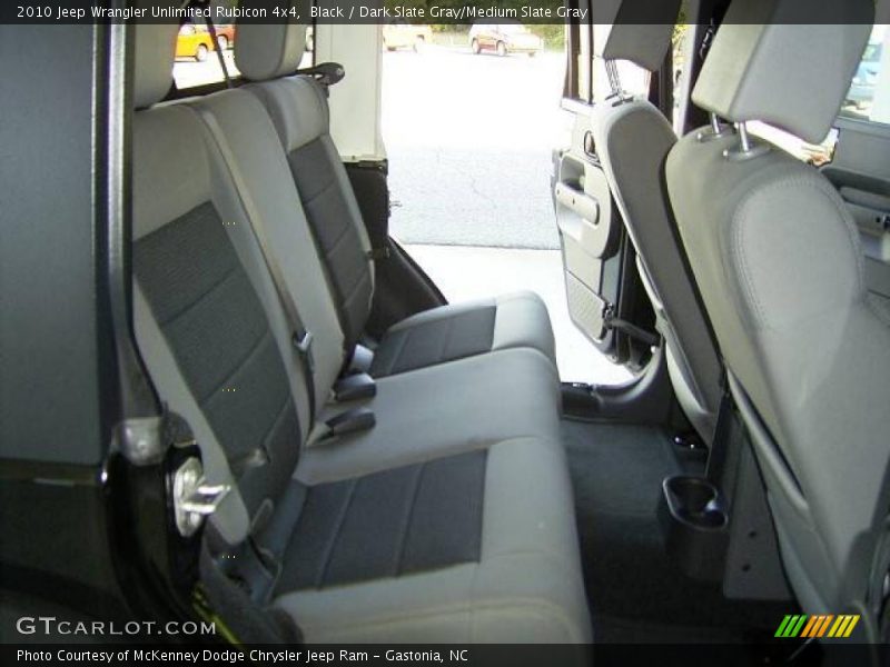 Black / Dark Slate Gray/Medium Slate Gray 2010 Jeep Wrangler Unlimited Rubicon 4x4