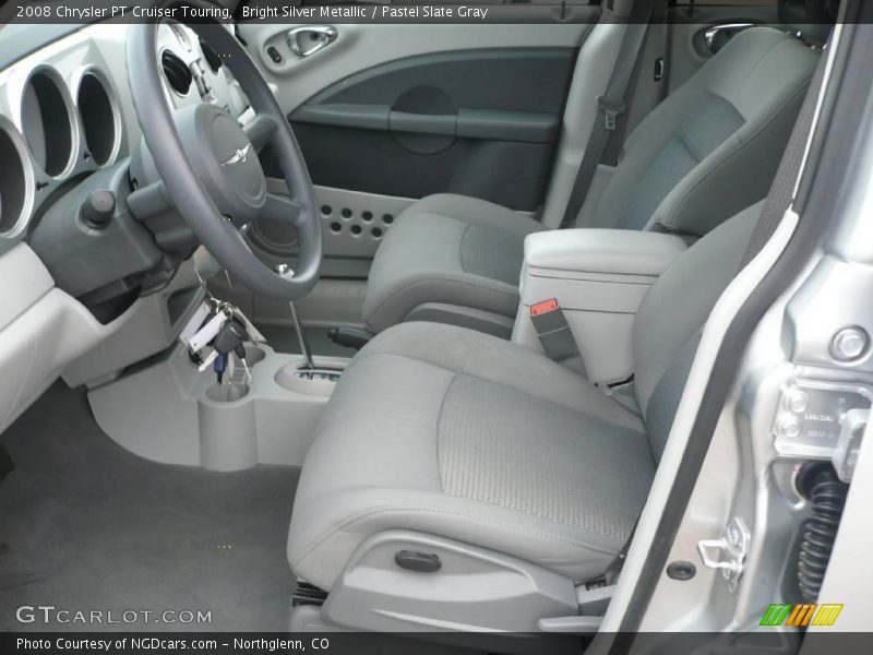 Bright Silver Metallic / Pastel Slate Gray 2008 Chrysler PT Cruiser Touring