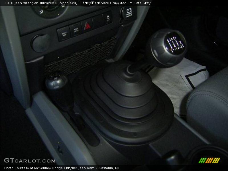 Black / Dark Slate Gray/Medium Slate Gray 2010 Jeep Wrangler Unlimited Rubicon 4x4
