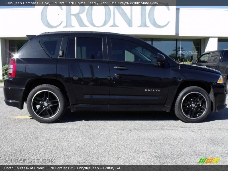 Brilliant Black Crystal Pearl / Dark Slate Gray/Medium Slate Gray 2009 Jeep Compass Rallye