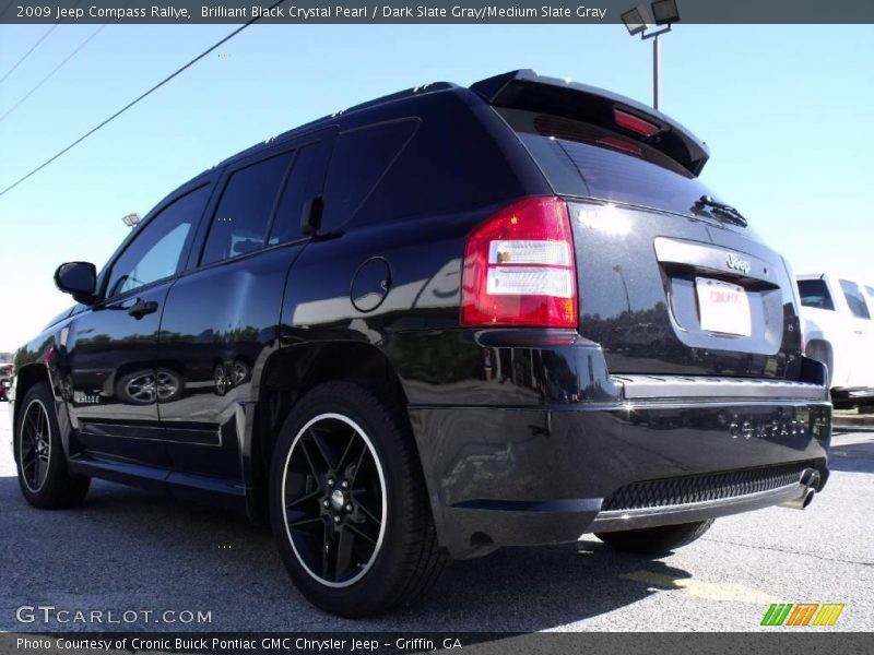 Brilliant Black Crystal Pearl / Dark Slate Gray/Medium Slate Gray 2009 Jeep Compass Rallye
