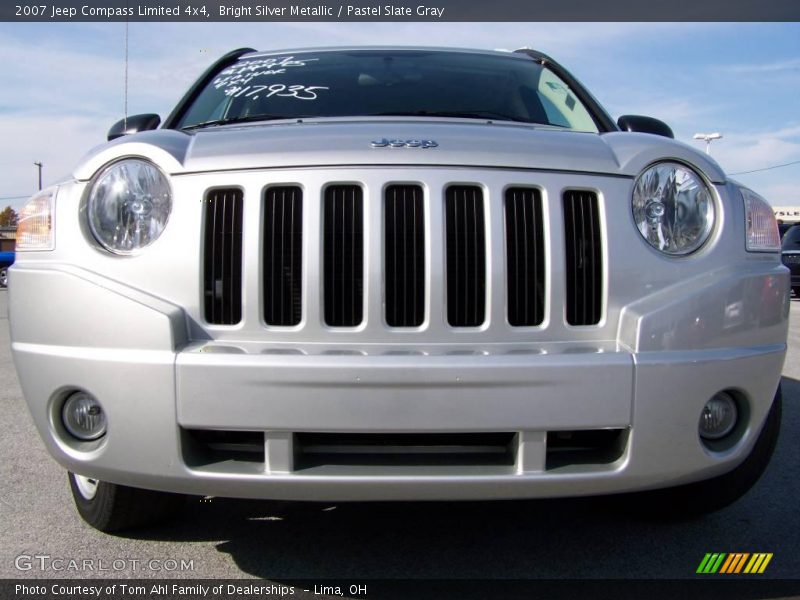 Bright Silver Metallic / Pastel Slate Gray 2007 Jeep Compass Limited 4x4