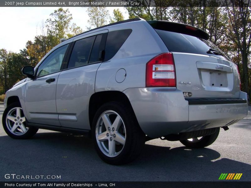 Bright Silver Metallic / Pastel Slate Gray 2007 Jeep Compass Limited 4x4