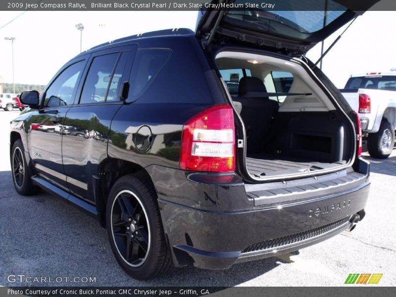 Brilliant Black Crystal Pearl / Dark Slate Gray/Medium Slate Gray 2009 Jeep Compass Rallye