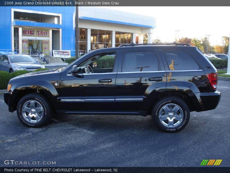 Black / Medium Slate Gray 2006 Jeep Grand Cherokee Limited 4x4