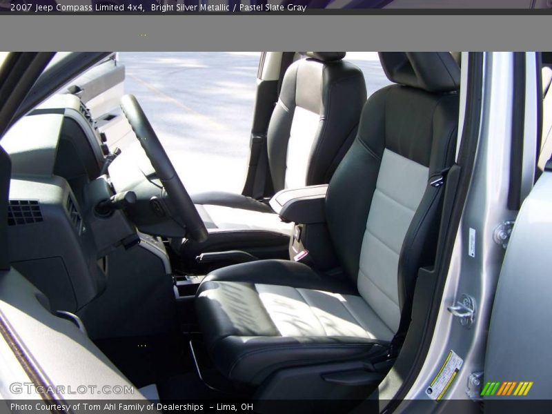 Bright Silver Metallic / Pastel Slate Gray 2007 Jeep Compass Limited 4x4