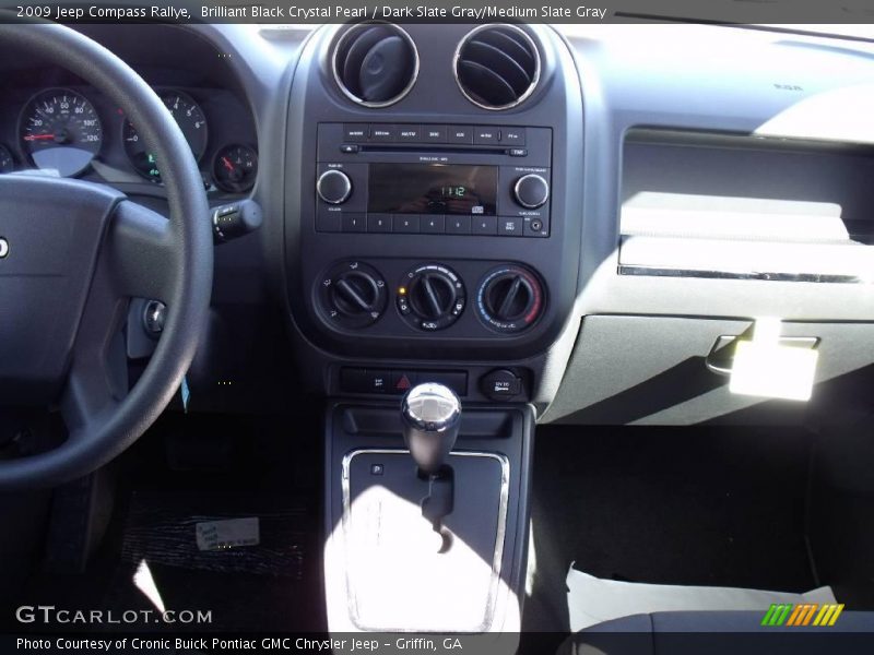 Brilliant Black Crystal Pearl / Dark Slate Gray/Medium Slate Gray 2009 Jeep Compass Rallye