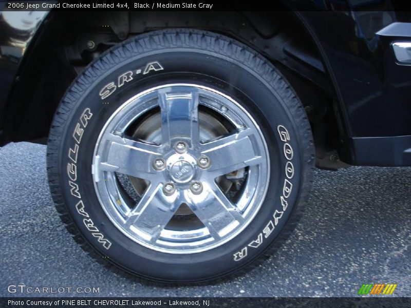 Black / Medium Slate Gray 2006 Jeep Grand Cherokee Limited 4x4