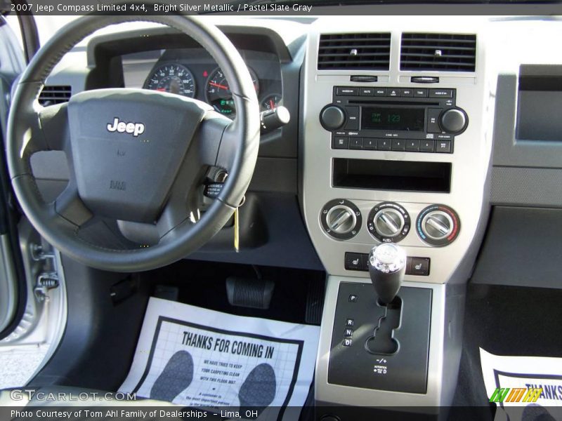 Bright Silver Metallic / Pastel Slate Gray 2007 Jeep Compass Limited 4x4