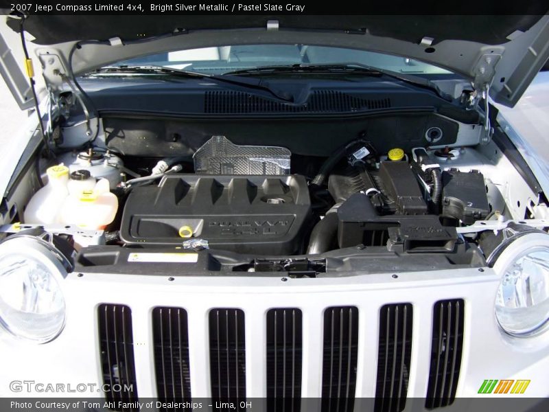 Bright Silver Metallic / Pastel Slate Gray 2007 Jeep Compass Limited 4x4