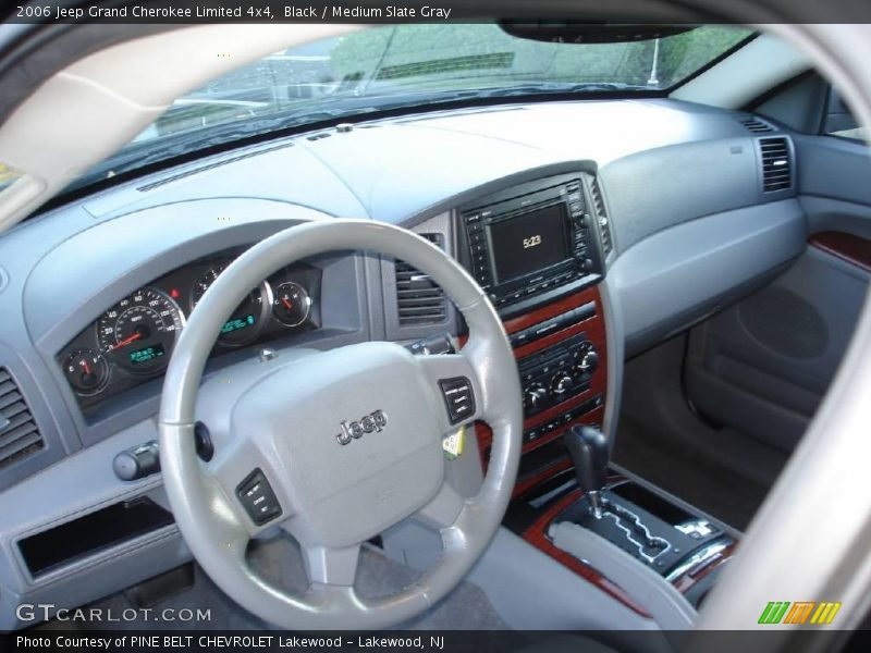 Black / Medium Slate Gray 2006 Jeep Grand Cherokee Limited 4x4