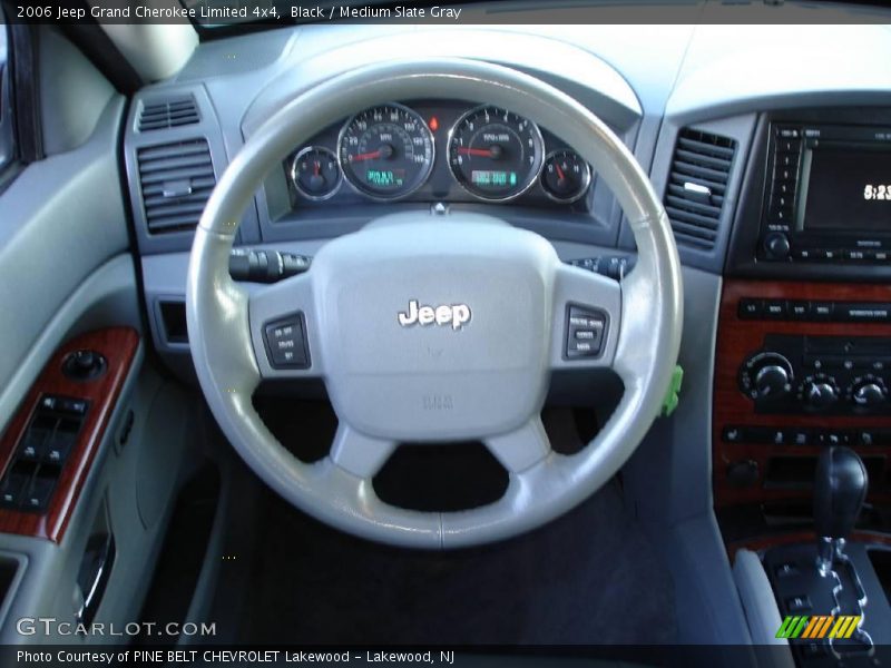 Black / Medium Slate Gray 2006 Jeep Grand Cherokee Limited 4x4