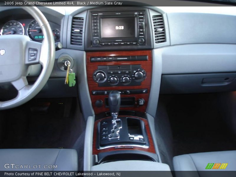 Black / Medium Slate Gray 2006 Jeep Grand Cherokee Limited 4x4