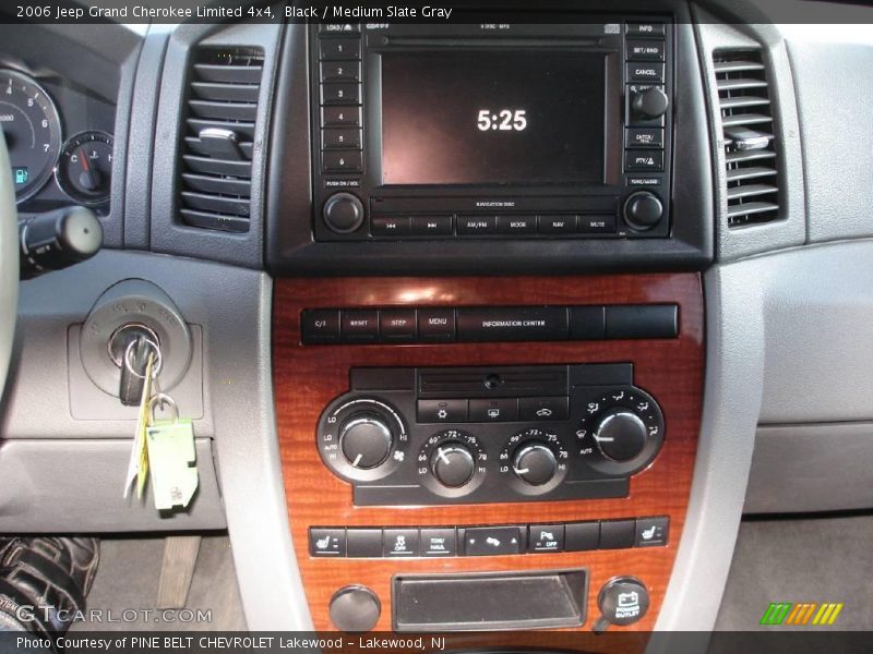 Black / Medium Slate Gray 2006 Jeep Grand Cherokee Limited 4x4