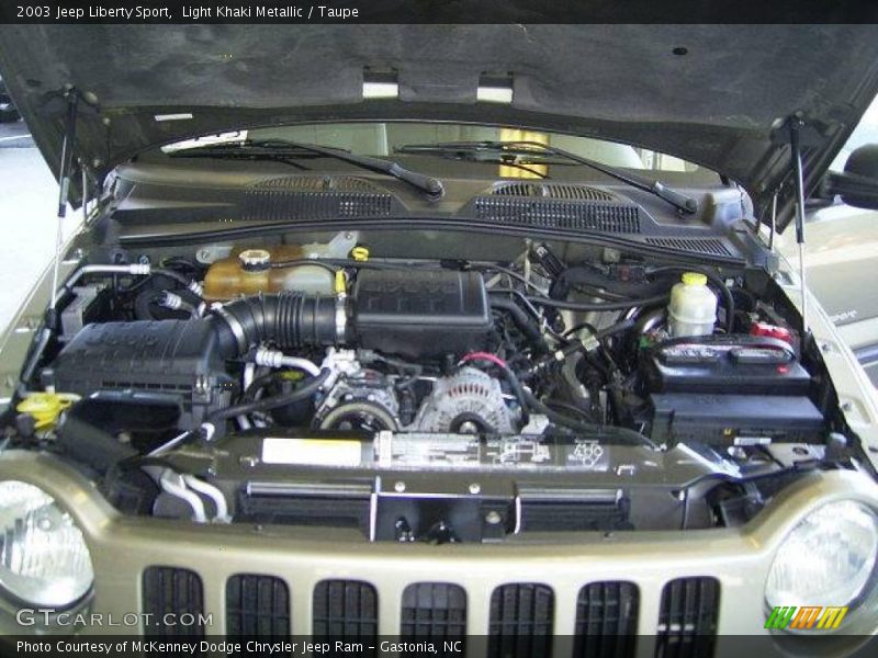 Light Khaki Metallic / Taupe 2003 Jeep Liberty Sport