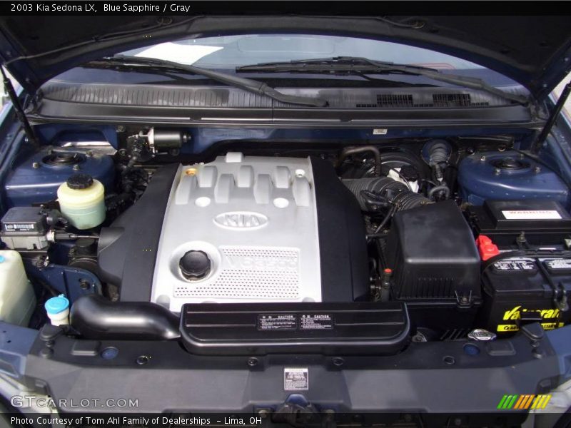 Blue Sapphire / Gray 2003 Kia Sedona LX
