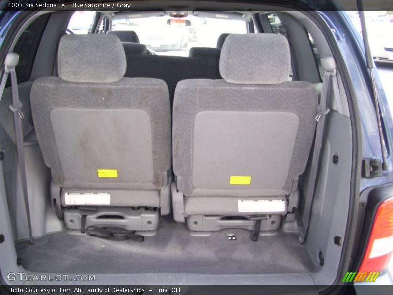 Blue Sapphire / Gray 2003 Kia Sedona LX
