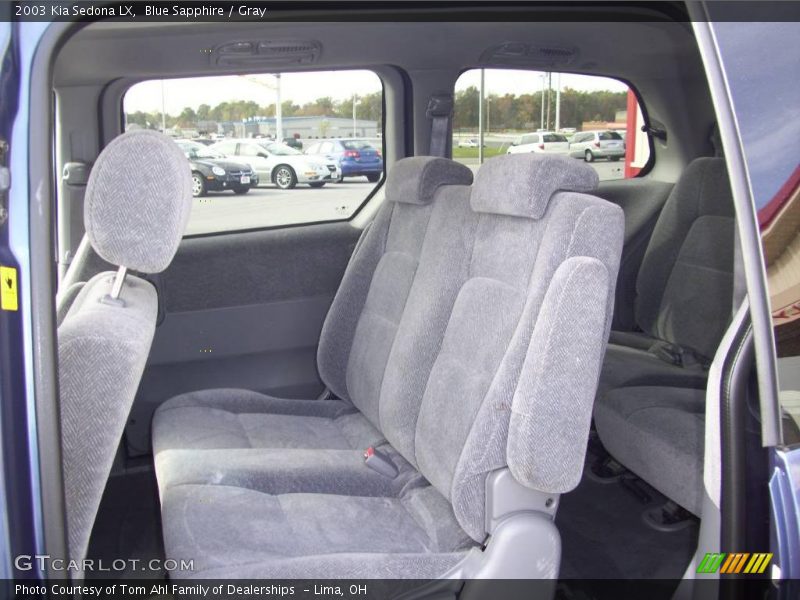 Blue Sapphire / Gray 2003 Kia Sedona LX